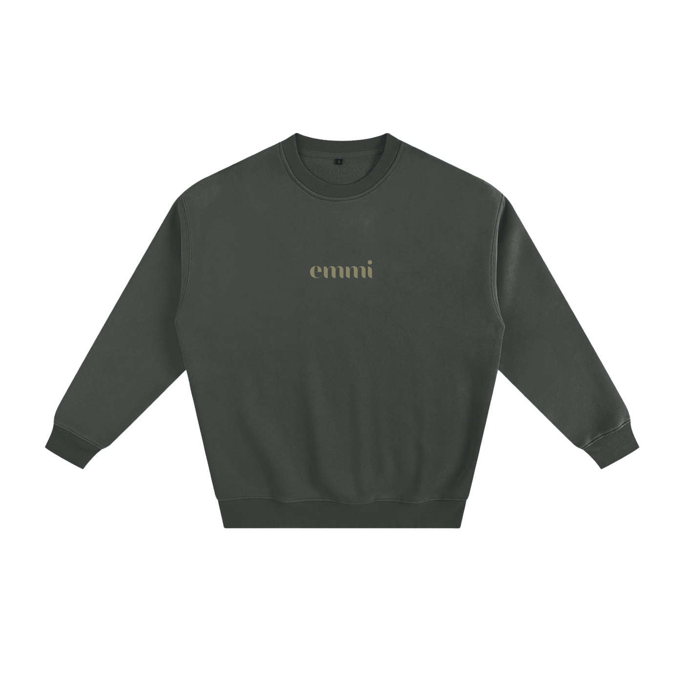 Fleeced Sweatshirt Palm Tree