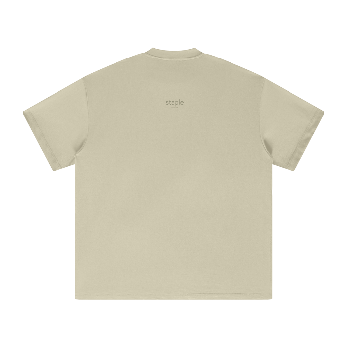 T-Shirt Heavyweight Earth Tone - Green Logo