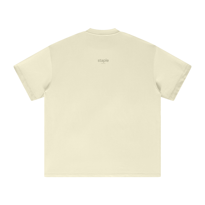 T-Shirt Heavyweight Earth Tone - Green Logo