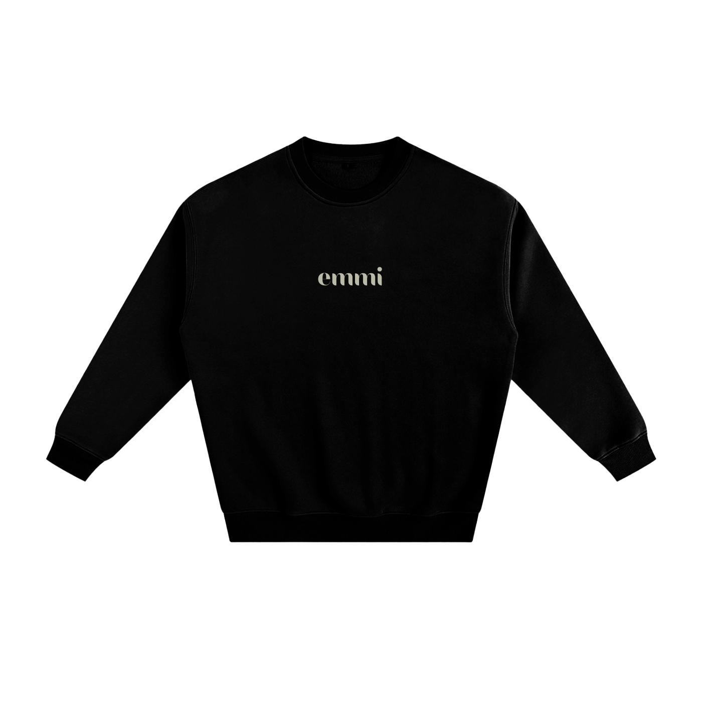 Fleeced Sweatshirt Palm Tree