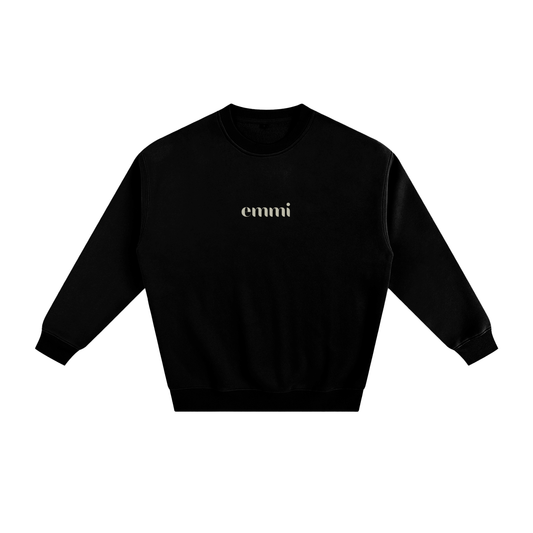 Fleeced Sweatshirt Palm Tree