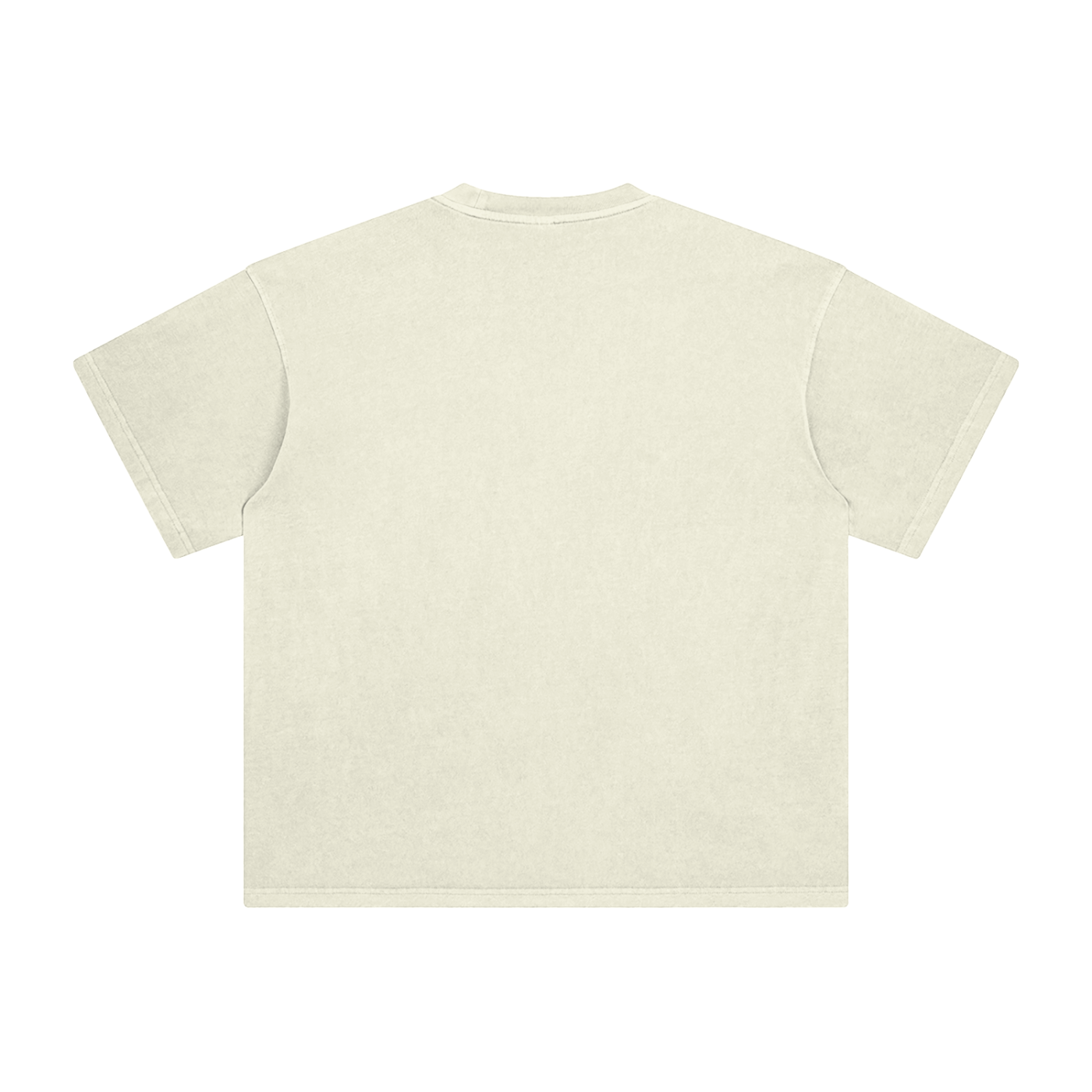 Washed Enzyme T-Shirt Green Logo