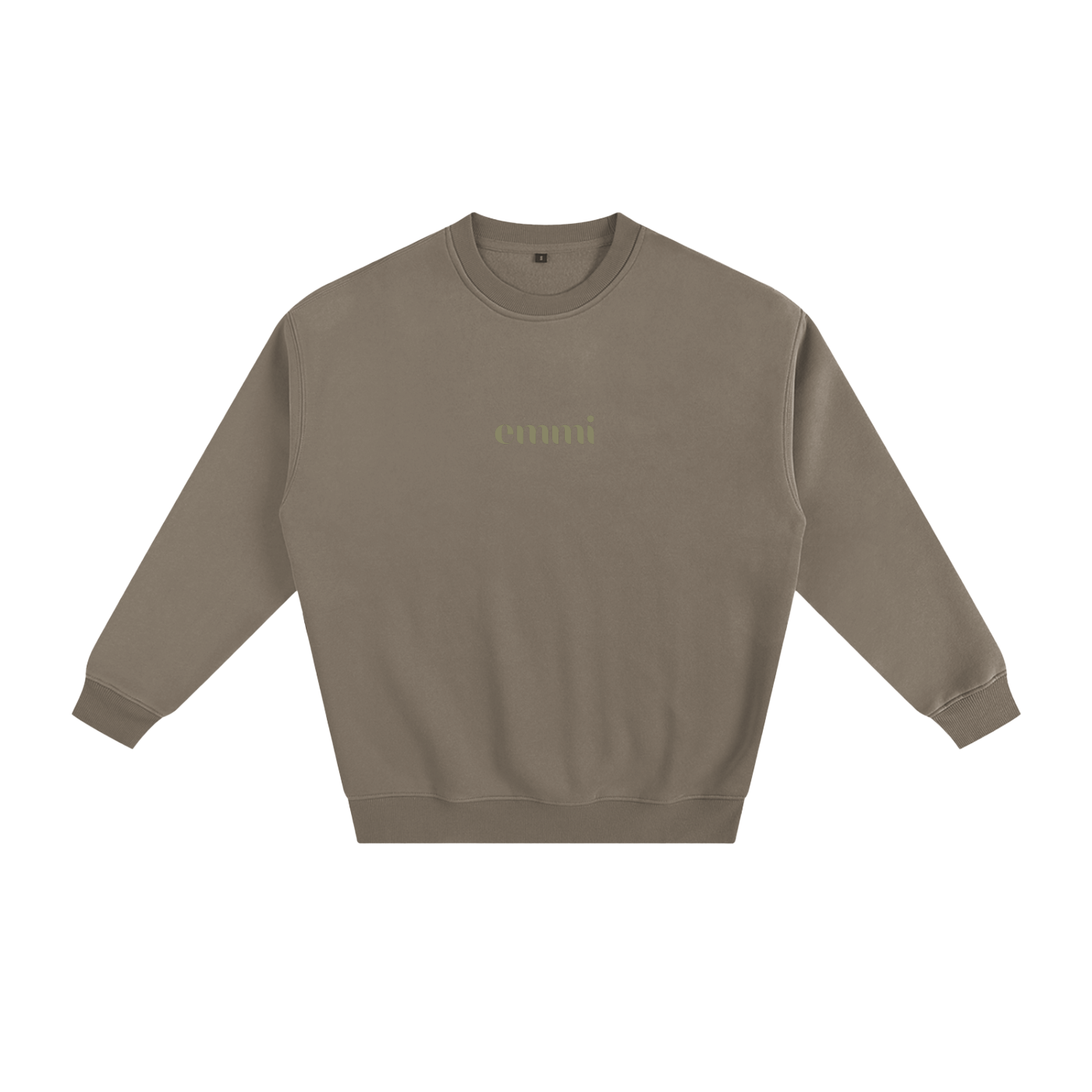 Fleeced Sweatshirt Palm Tree